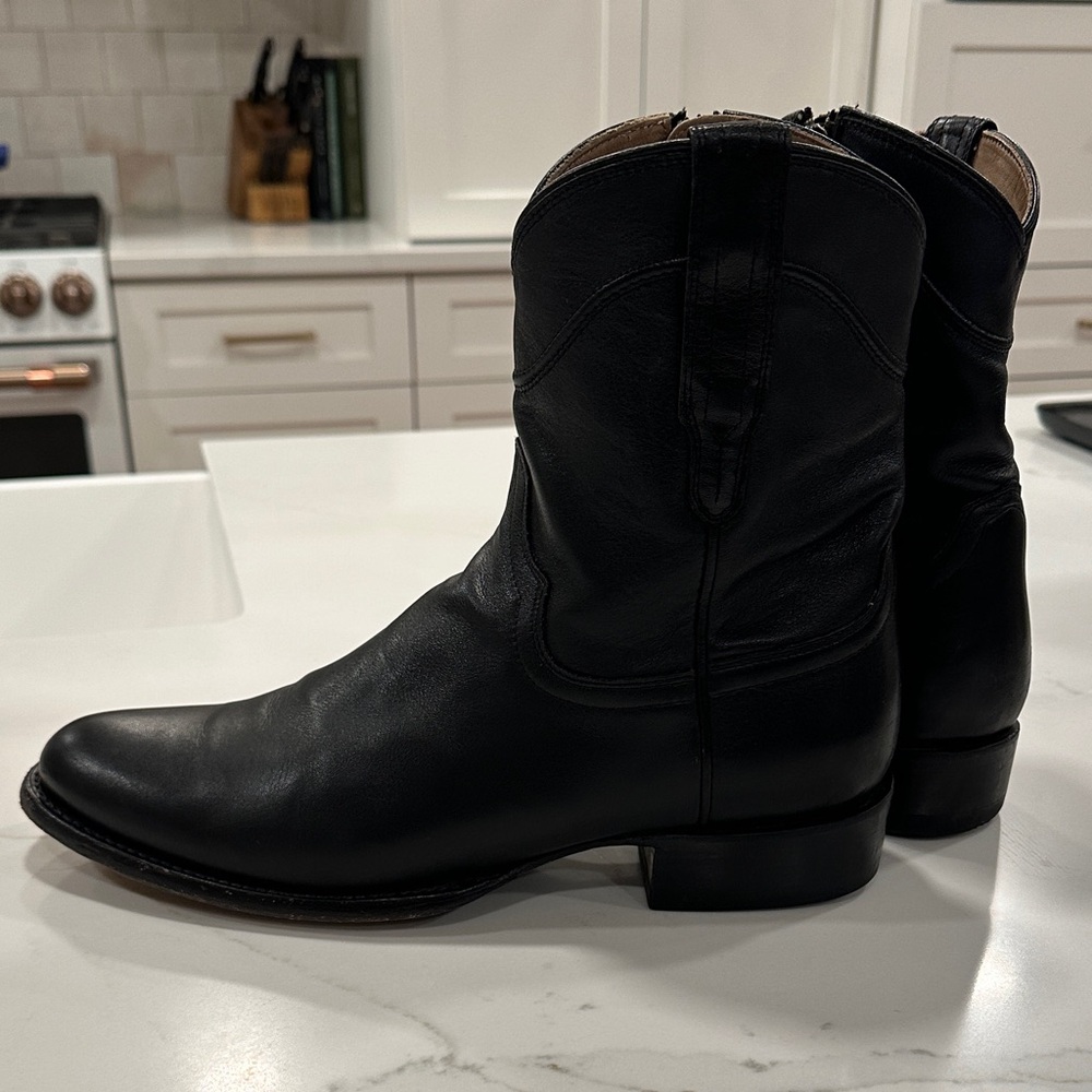 Tecovas The Dean. Black Cowboy Boots - Picture 5 of 9